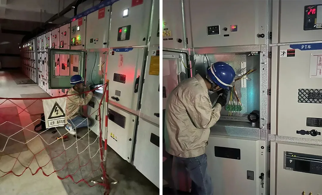 亚磊精密材料5.98MWP光伏项目装表中